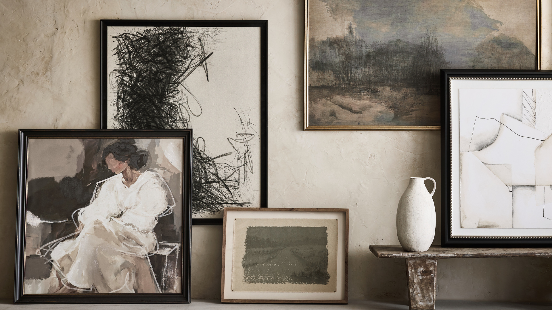 artful prints, cozy rugs<br> at 60% off