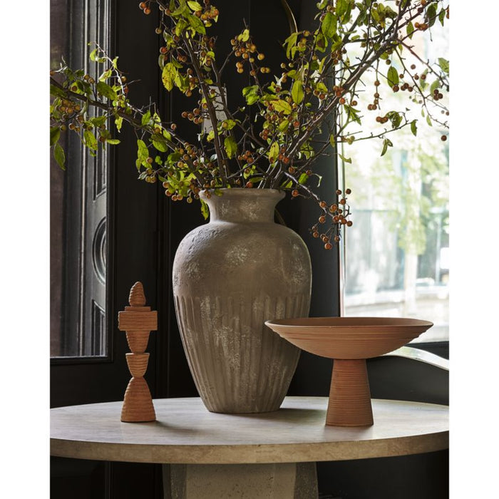 Terra Délicat Pedestal Centerpiece Bowl by Athena Calderone