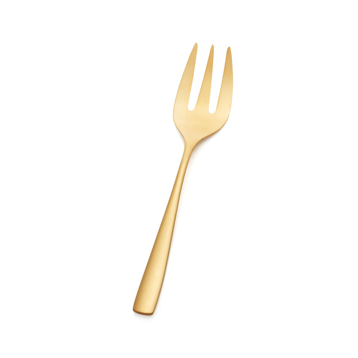 Gold Serving Fork