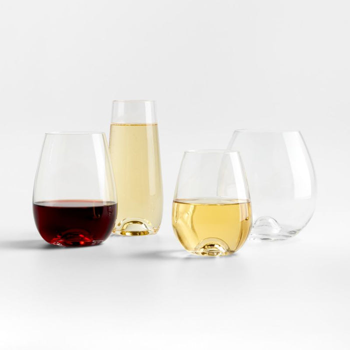 Lulie Stemless White Wine Glass