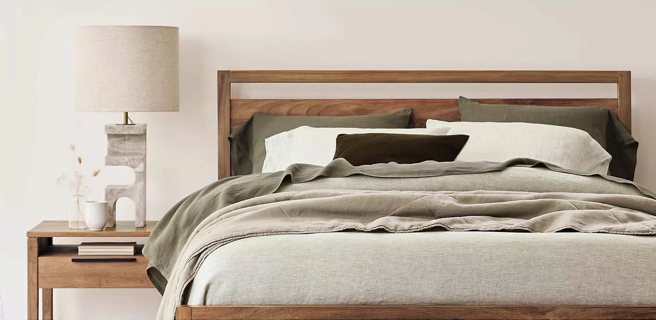 Linen Bedding: Airy & Breathable