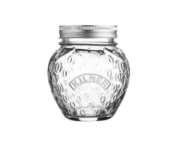 Kilner 0.4-Liter Strawberry Fruit Preserve Jar