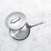 Crate & Barrel EvenCook Core ® 3.25 Qt. Stainless Steel Saute Pan with Lid