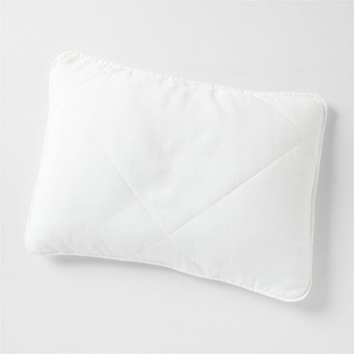 European Flax ®-Certified Linen Crisp White Standard Quilted Pillow Sham