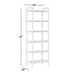 Elias Natural Elm Wood Open Bookcase