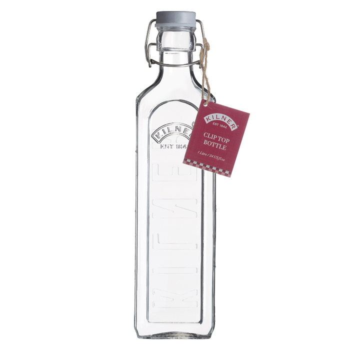 Kilner 1-Liter New Clip Top Bottle