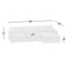 Lounge 2-Piece Sectional Sofa with Chaise Lounge