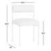 Brussels Metal Upholstered Dining Chair
