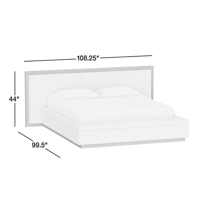 Larchmont Upholstered King Bed with Storage Bench