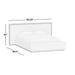 Larchmont Upholstered Queen Bed with Storage Bench
