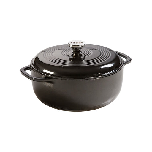 Lodge 6 Qt Enameled Dutch Oven Chrome
