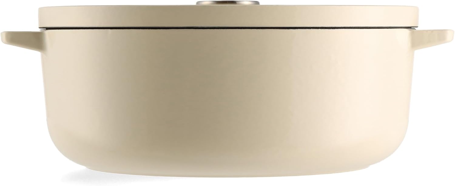 KitchenAid Oval Casserole 30cm Almond Cream