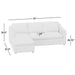 Barrett II 91" Reversible Storage Chaise Lounge Queen Sleeper Sectional Sofa