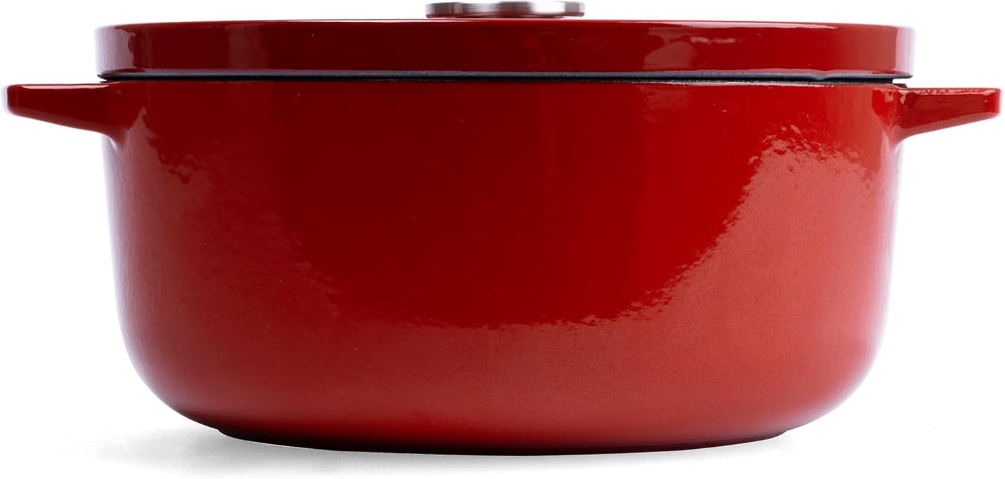 KitchenAid Cast Iron Casserole 26cm Empire Red