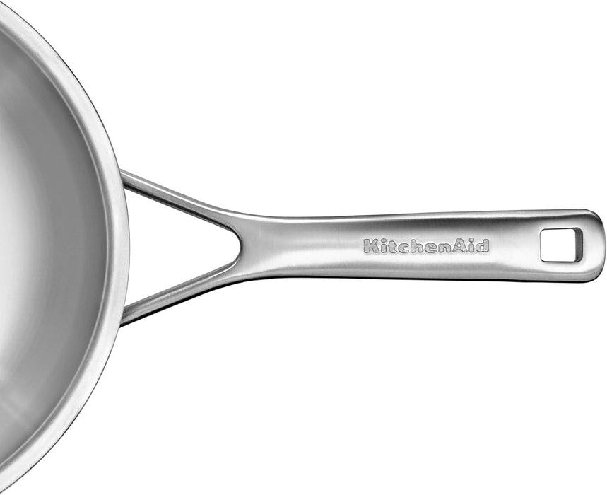KitchenAid Multi-ply Open Frypan 28cm Uncoated