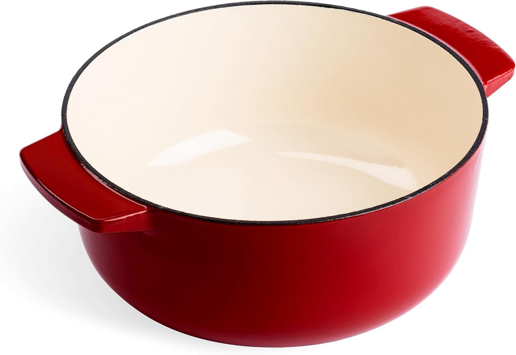 KitchenAid Cast Iron Casserole 26cm Empire Red