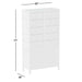 Lattice 40" Walnut and Glass Storage Display Cabinet by Jeremiah Brent