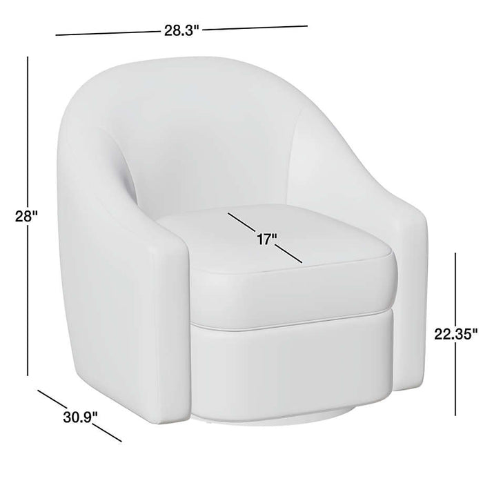 Elys Swivel Accent Chair by Jeremiah Brent
