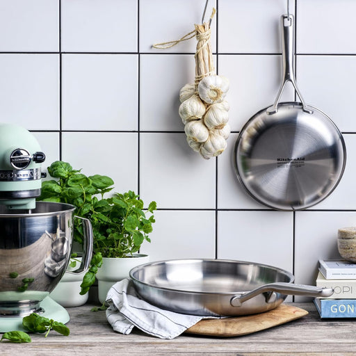 KitchenAid Multi-ply Open Frypan 24cm Uncoated