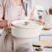 KitchenAid Oval Casserole 30cm Almond Cream