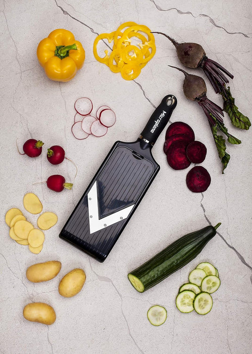 Microplane Adjustable V Slicer With Julienne