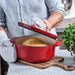KitchenAid Cast Iron Casserole 26cm Empire Red