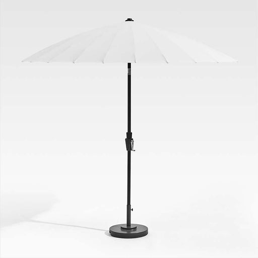9' White Dome Umbrella