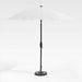 9' White Dome Umbrella