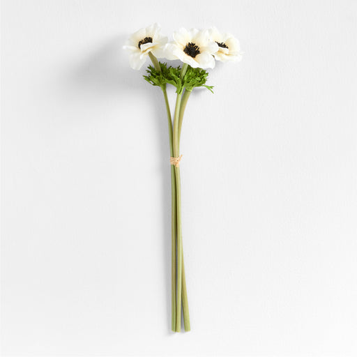 Faux Anemone Stem Set of 3 by Abigail Ahern