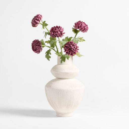 Faux Purple Chrysanthemum Stem 26" by Abigail Ahern