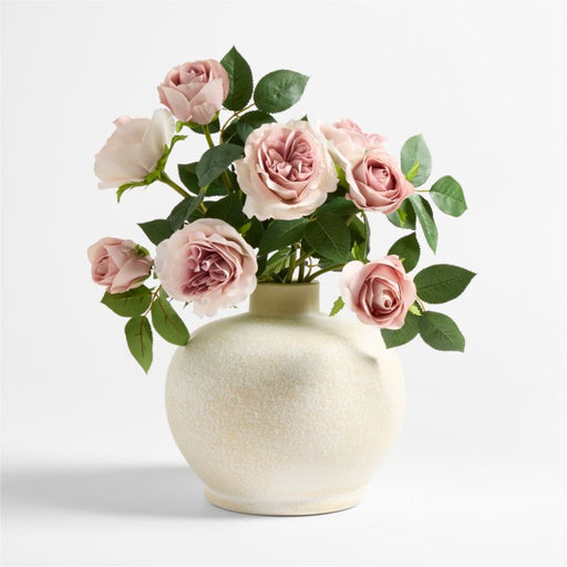 Faux Tea Stained Rose Stem 18" by Abigail Ahern