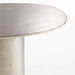 Argent Metal 25" Side Table by Athena Calderone