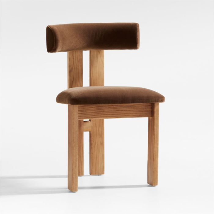 Ceremonie Dresden Brown Dining Chair by Athena Calderone
