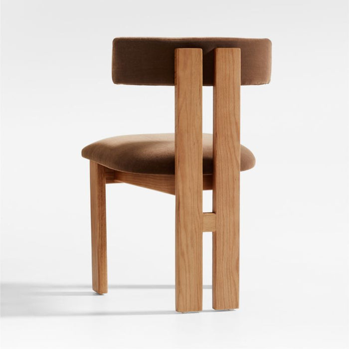 Ceremonie Dresden Brown Dining Chair by Athena Calderone