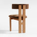 Ceremonie Dresden Brown Dining Chair by Athena Calderone
