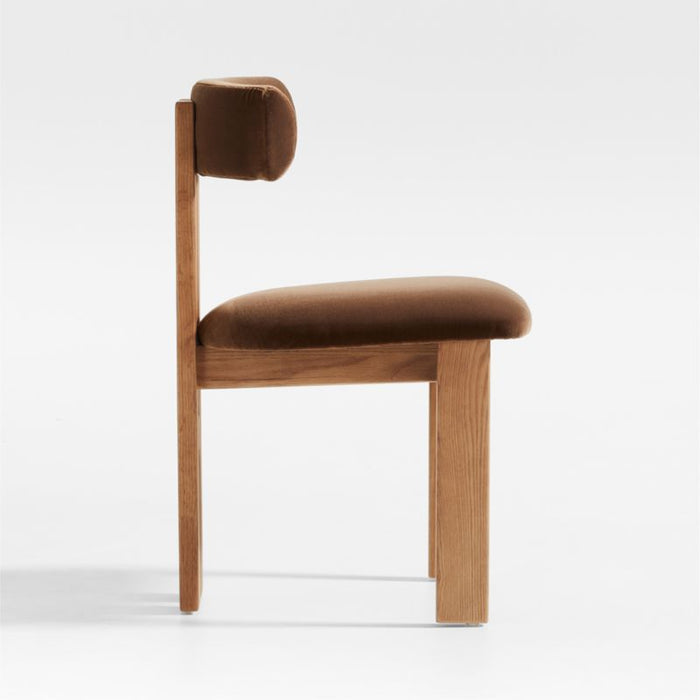 Ceremonie Dresden Brown Dining Chair by Athena Calderone