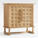 Honore Natural Oak Wood 38" Bar Cabinet by Athena Calderone
