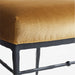 Rodin Ochre Velvet Dining Chair by Athena Calderone