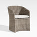 Abaco Resin Wicker Outdoor Dining Chair with Canvas Natural Sunbrella ® Cushion