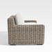 Abaco 83" Resin Wicker Outdoor Sofa with Canvas Natural Sunbrella ® Cushions
