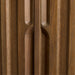 Ada 40" Fumed Oak Closed Storage Cabinet