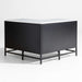 Alfresco Black Corner Outdoor Kitchen Cabinet Set