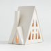 Large White Ceramic Holiday Alpine A-Frame House