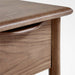 Alrik 20" Brown Oak Wood Narrow Nightstand