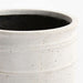 Kina 15.75" x 11.61" White Indoor/Outdoor Fiberstone Planter