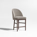 Ana Grey Counter Stool with Performance Fabric