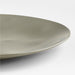 Andres Matte Grey Outdoor Melamine Dinner Plate