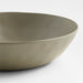 Andres Matte Grey Outdoor Melamine Low Bowl