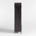 Annie 38" Charcoal Brown Wood Storage Bookcase with Shelves by Leanne Ford