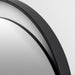 Aosta Black Wall Mirror 25"x40"